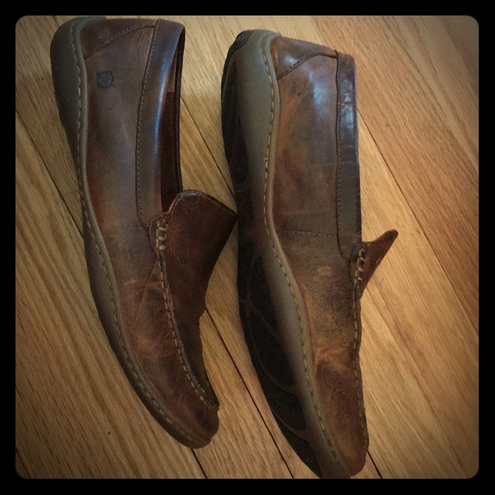 Born leather loafers